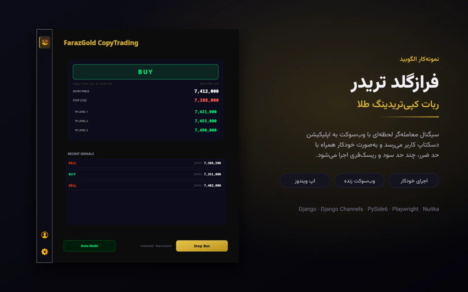 پنل فراز گلد